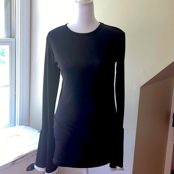 Black Zara long sleeved tunic - Picture 1 of 4